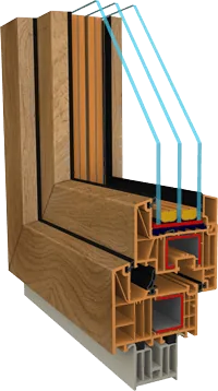 PVC Pasīvie logi - bluEnergy 1
